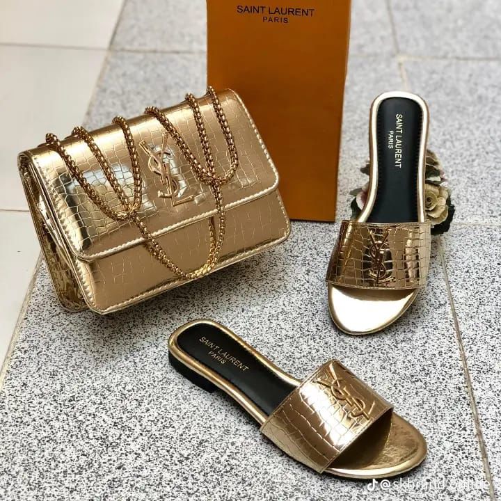 COMBO DEAL FOR BAG AND SLIPPERS