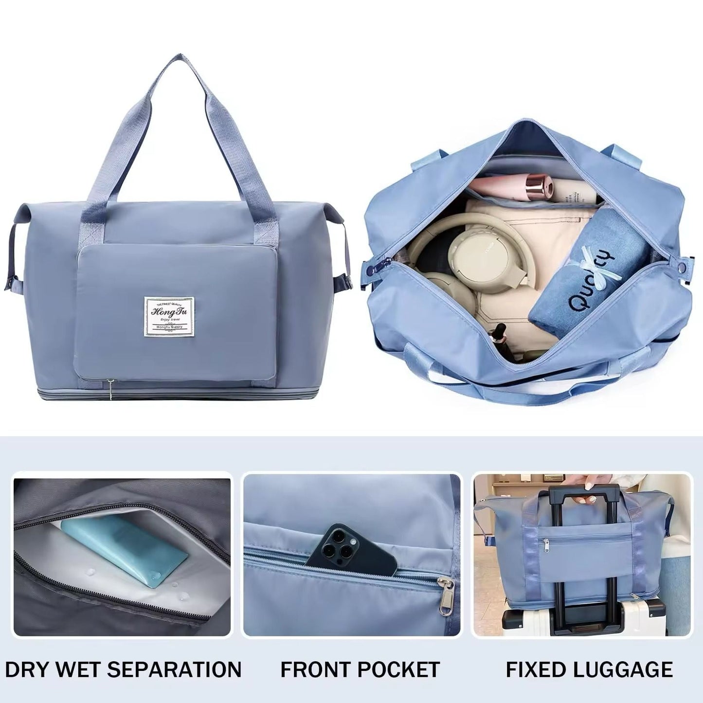 💫 Imported Foldable Girls College & University High Quality Bag 💫