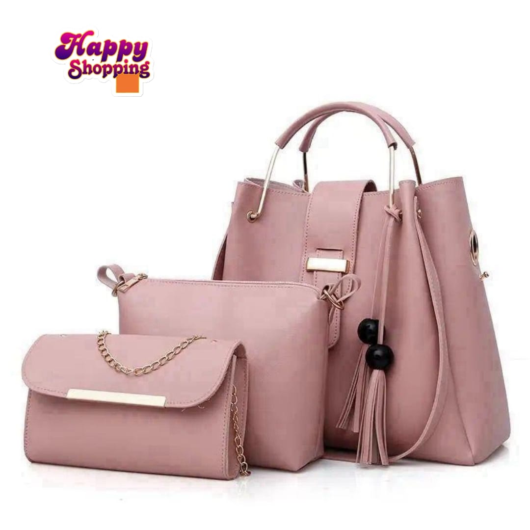 ๐ 3 Pcs Shoulder Bag for Girls ๐