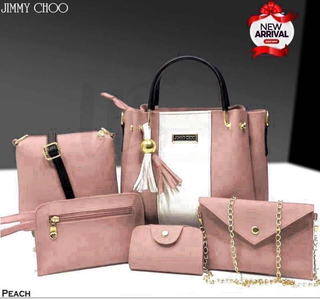 Jimmy Choo Cynthetic Leather 5 Piece Set