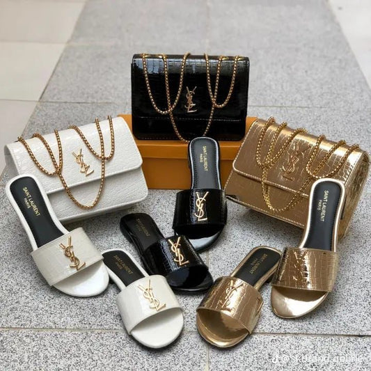 COMBO DEAL FOR BAG AND SLIPPERS