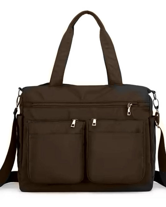 New Ladies Fashionable waterproof Nylon Casual Shoulder Large Mummy Bag